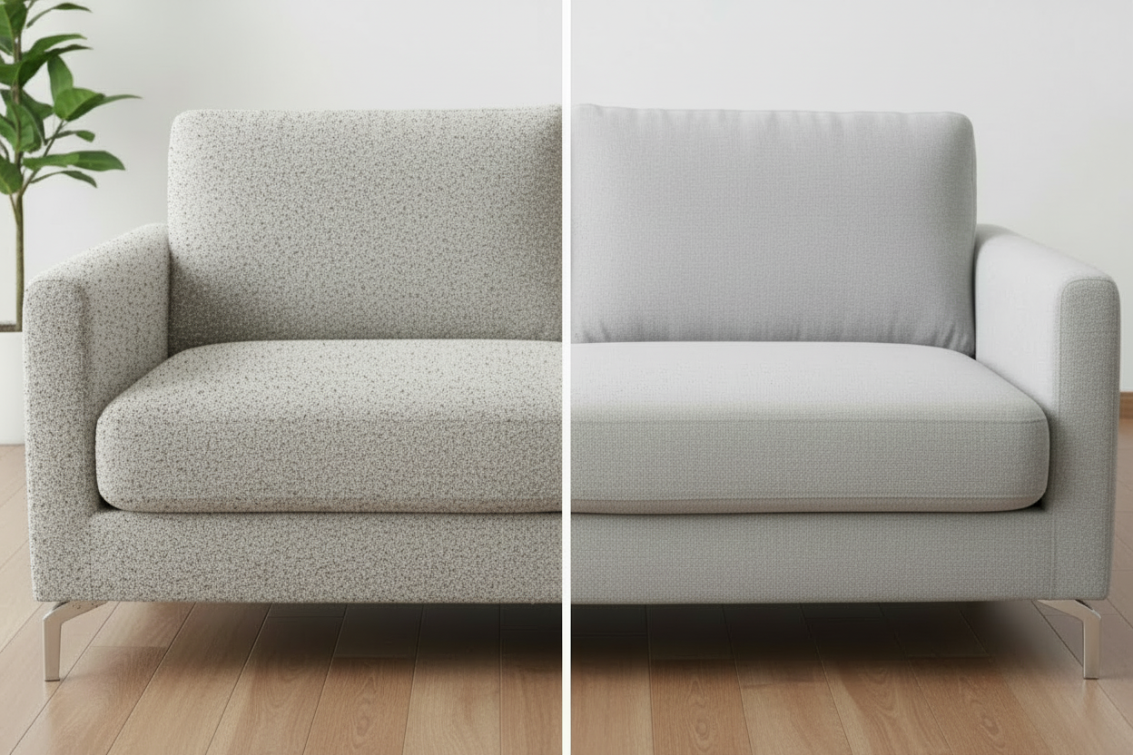 darken the lint on the left so its more noticeable